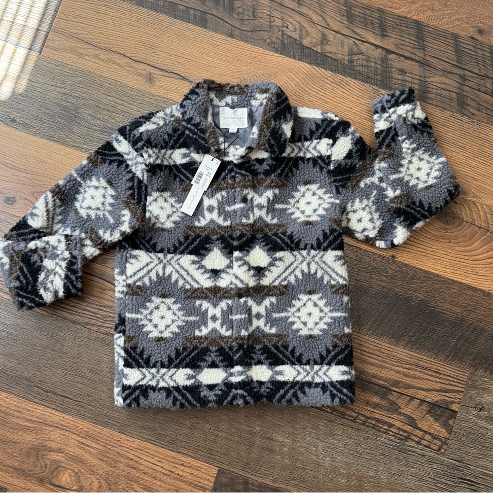 🌟Scene & Heard Kid Sherpa Jacket🌟